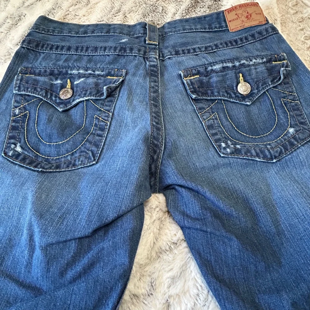 True Religion Riley Blue Denim Bermuda Shorts size 29 - Picture 11 of 11